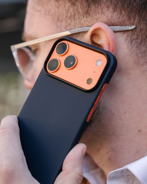 iPhone 17 Pro Case - Super Thin | Aramid Fiber | MagSafe - Wild Navy